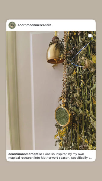 Motherwort Protection Pendant