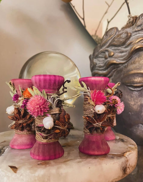 Ancestor Jar: Wooden Spools