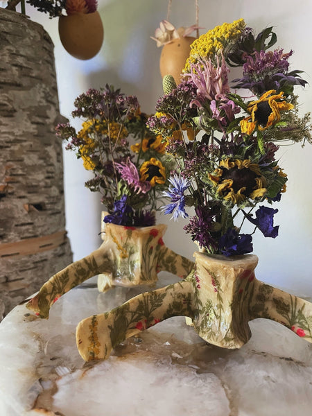 Bone Meadow Vase