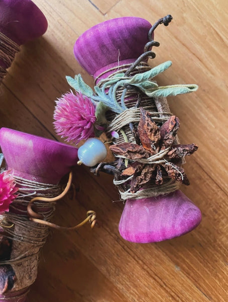 Ancestor Jar: Wooden Spools