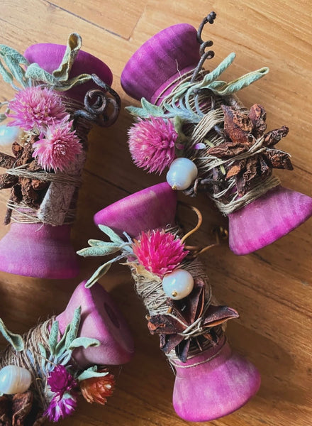 Ancestor Jar: Wooden Spools