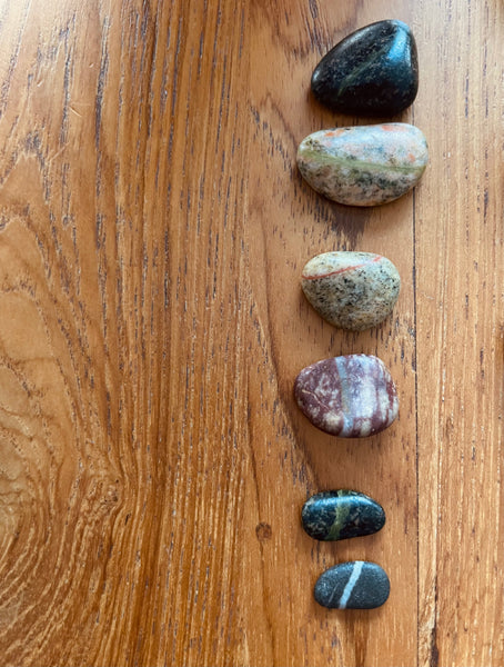 Wishing Stones : Found & Tumbled