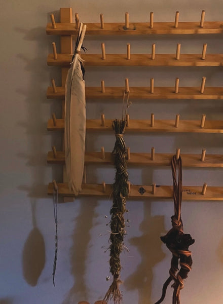 Ancestor Jar: Wooden Spools