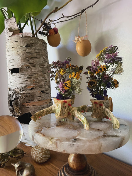 Bone Meadow Vase