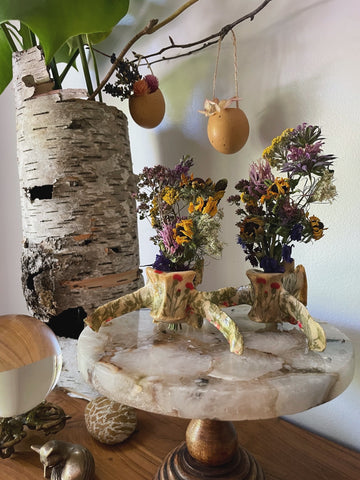 Bone Meadow Vase