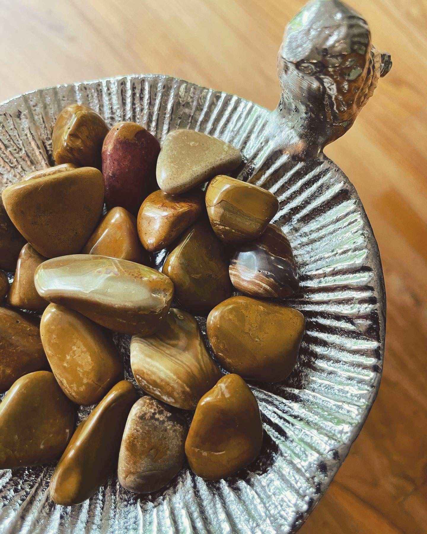 Yellow Jasper : Found & Tumbled – Acorn Moon Mercantile