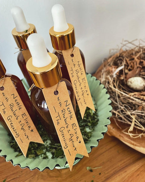 Spring Elixir Bundle: Nettle Elixir, The Greening and Milky Oats Elixir, The Awakening