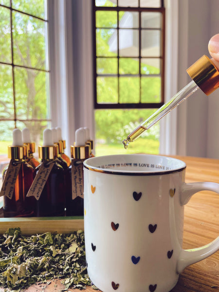 Summer Elixir Bundle: Lemon Balm Elixir, The Manifesting and Motherwort Elixir, The Abounding