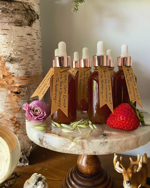 Spring Elixir Bundle: Nettle Elixir, The Greening and Milky Oats Elixir, The Awakening