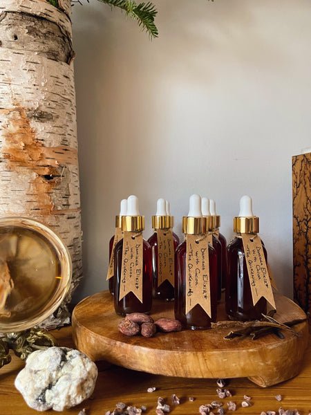 Winter Elixir Bundle: Mint Elixir, The Celebrating and Damiana Elixir, The Quickening