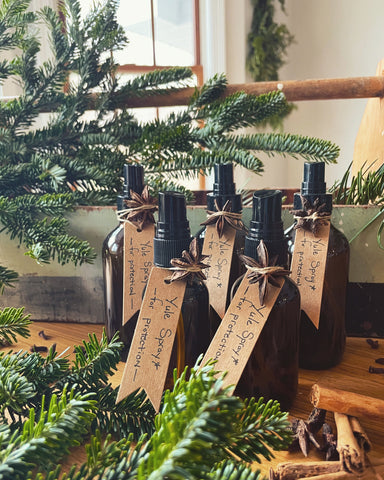 Yule Room Mist: Thieves Oil Protection. Holiday Scent.