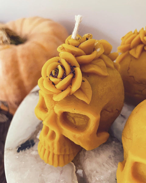 Calavera “Sugar Skull” Candle