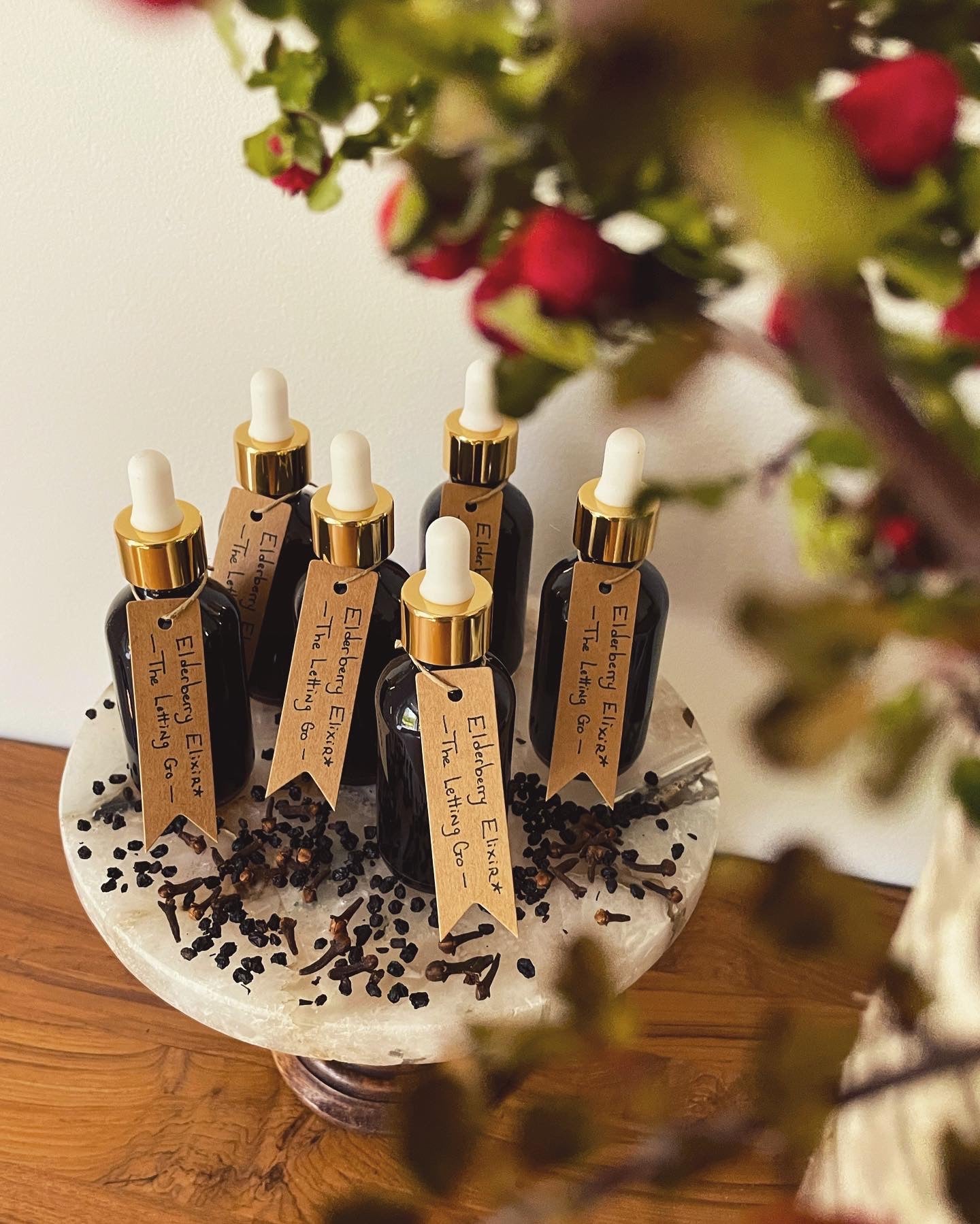 Elderberry Elixir with Clove: The Letting Go. Immune Support and Connection Through Ritual.